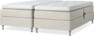 Delux Sense - Ställbar säng, dubbelsäng med bäddmadrass - Beige