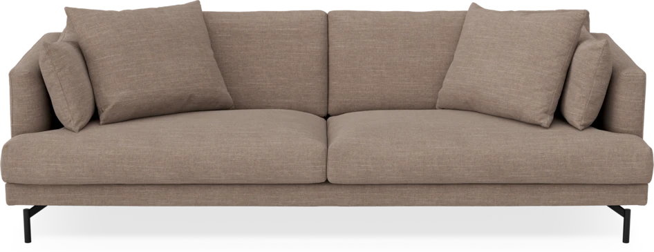 Harper - 4-sits soffa - Brun