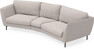 Madison - 3-sits soffa svängd, 90 cm - Grå