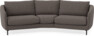 Madison - 3-sits soffa svängd, 90 cm - Grå