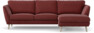 Madison - 2-sits soffa med schäslong höger - Rosa