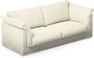 Cherrie - 2,5-sits soffa med kappa - Vit