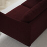 Madison Lux - 3-sits soffa med divan höger - Röd