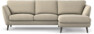 Madison - 2-sits soffa med schäslong höger - Beige