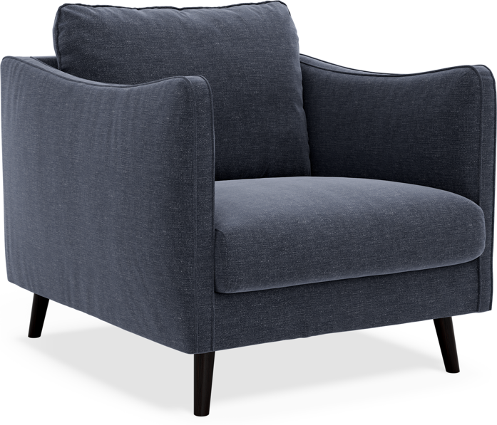 Madison Lux - Fåtölj, 70 cm - Blå
