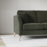 Eden - 2-sits soffa med schäslong - Grön