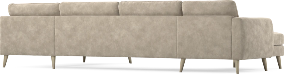 Bridge - 3-sits soffa med schäslong vänster och divan höger - Beige