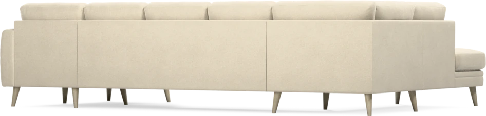 Eden - 3-sits soffa med divan vänster och schäslong höger - Beige