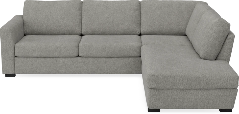 Friday - 2,5-sits soffa med divan höger - Grå