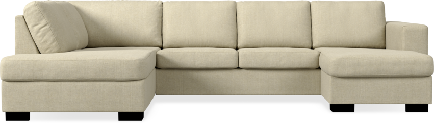 Nevada - 3-sits soffa med divan vänster och schäslong höger - Beige