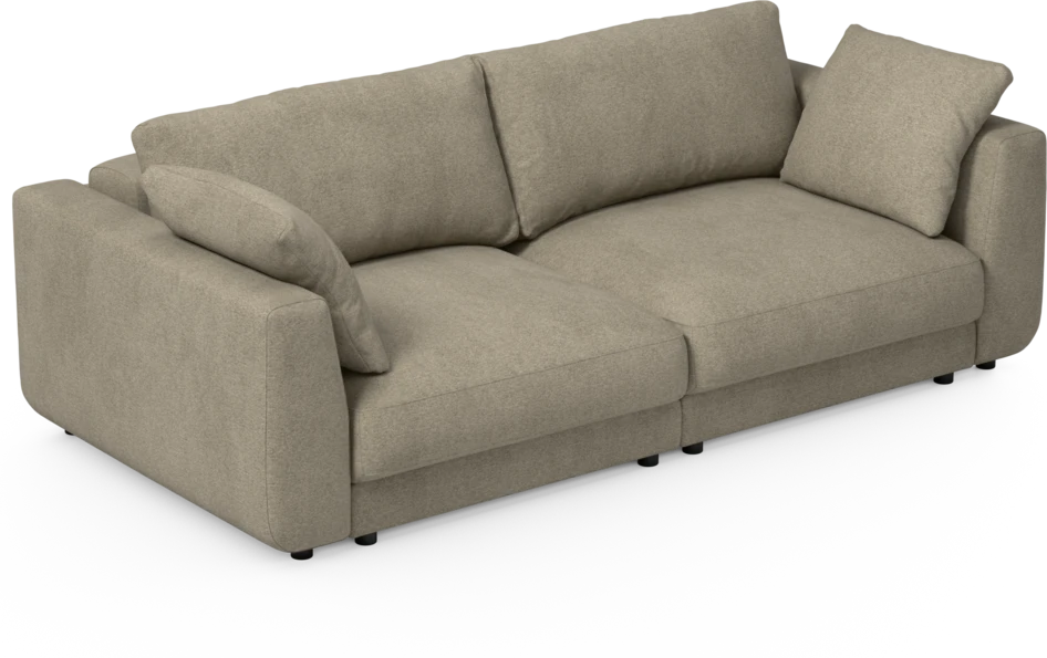 Amie - Bäddsoffa 3-sits - Grå