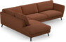 Madison - 3-sits soffa med divan vänster - Röd