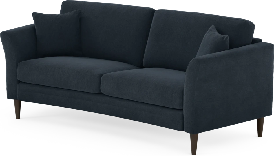 Eden - 2,5-sits soffa svängd - Blå
