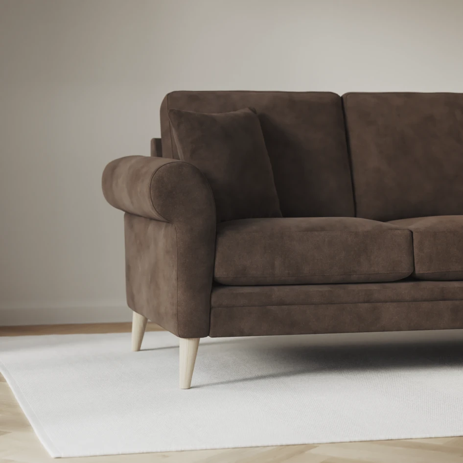 Eden - 2,5-sits soffa - Brun