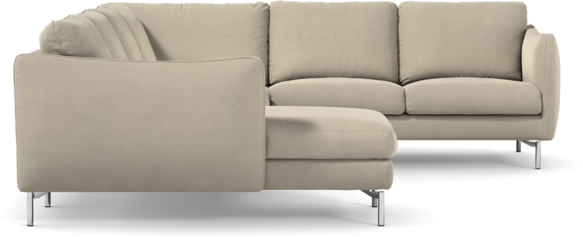 Madison Lux - Hörnsoffa med schäslong vänster - Beige