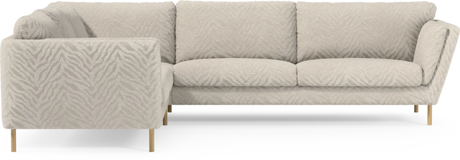 Madison Lux - Hörnsoffa 2+3-sits, hörn 1 - Vit