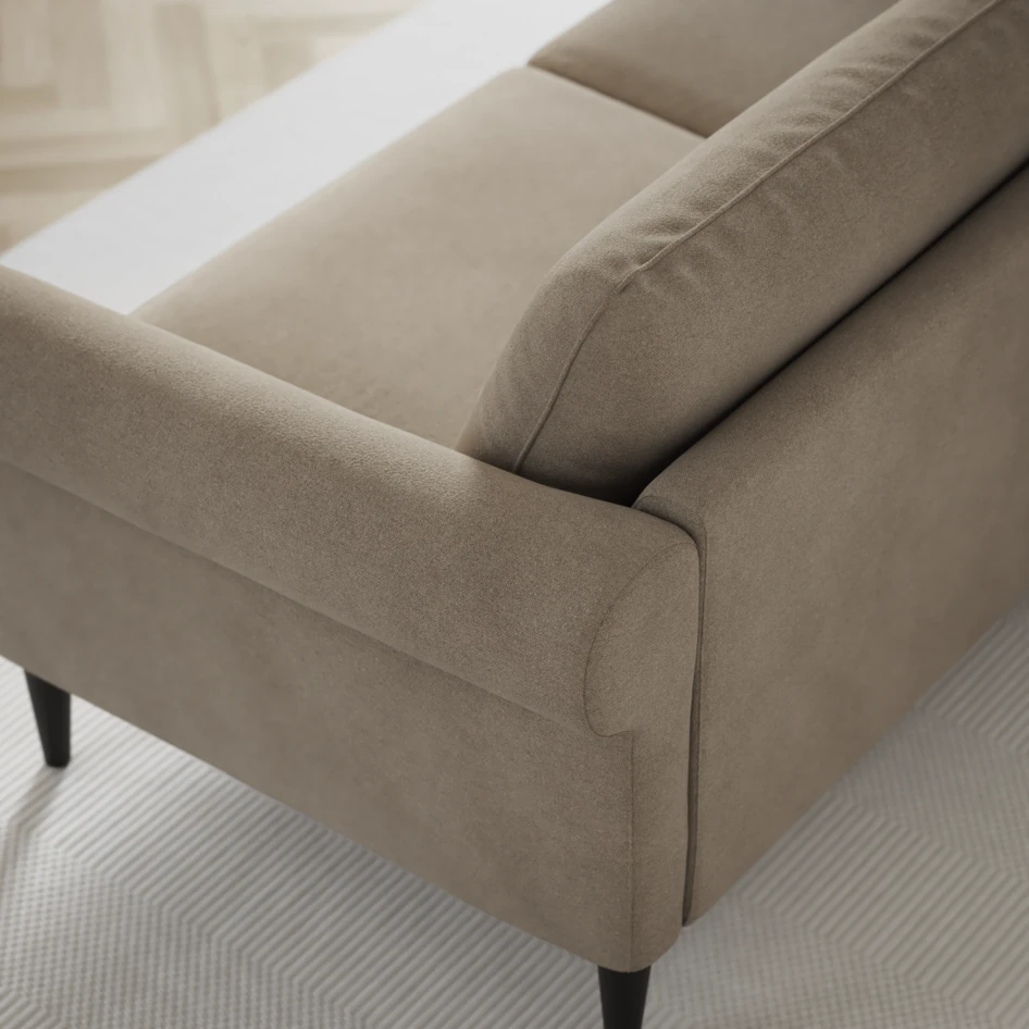 Bridge - Hörnsoffa, 3+2-sits - Beige