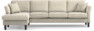 Eden - 3-sits soffa med schäslong - Beige