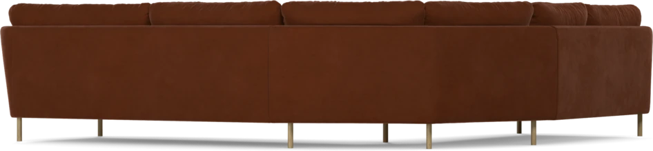 Madison Lux - Hörnsoffa 2+3-sits, hörn 2 - Orange
