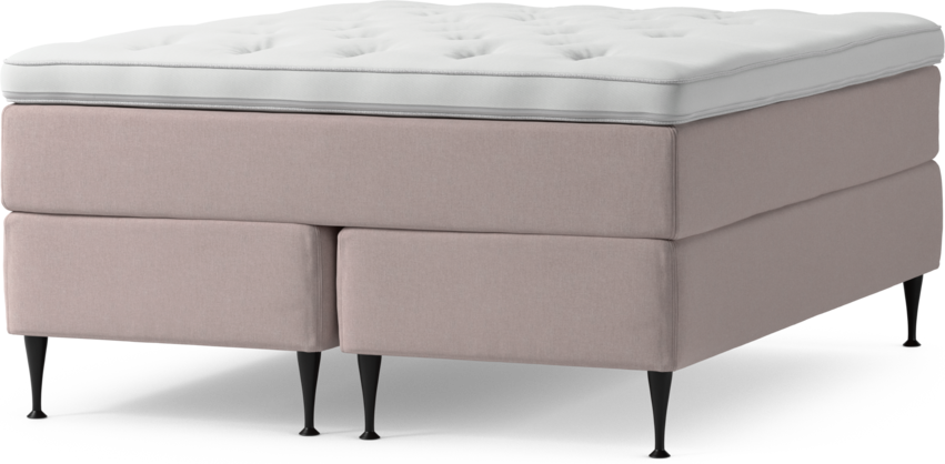 Delux Dream - Kontinentalsäng, dubbelsäng med bäddmadrass och sängben