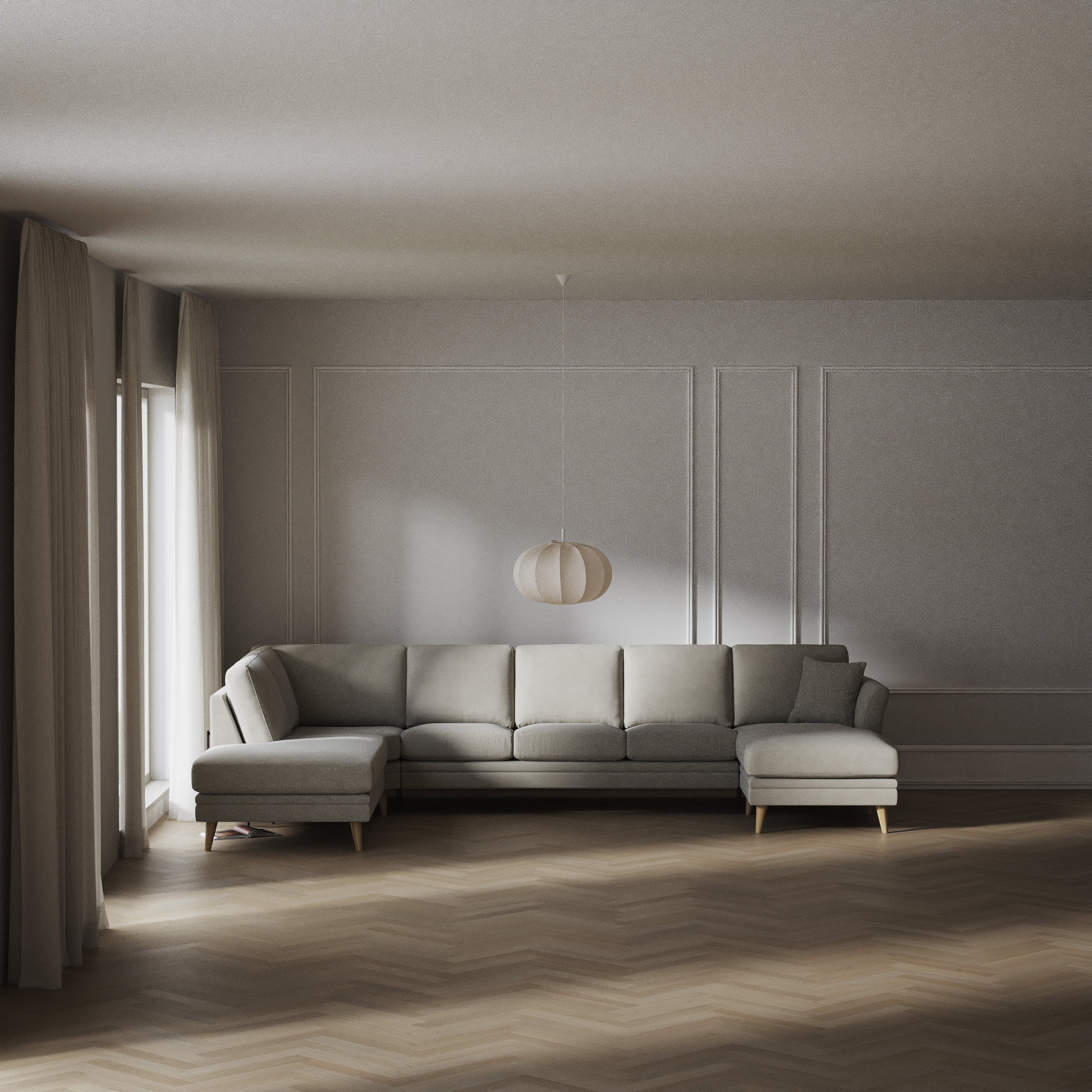 Eden - 3-sits soffa med divan vänster och schäslong höger - inspiration
