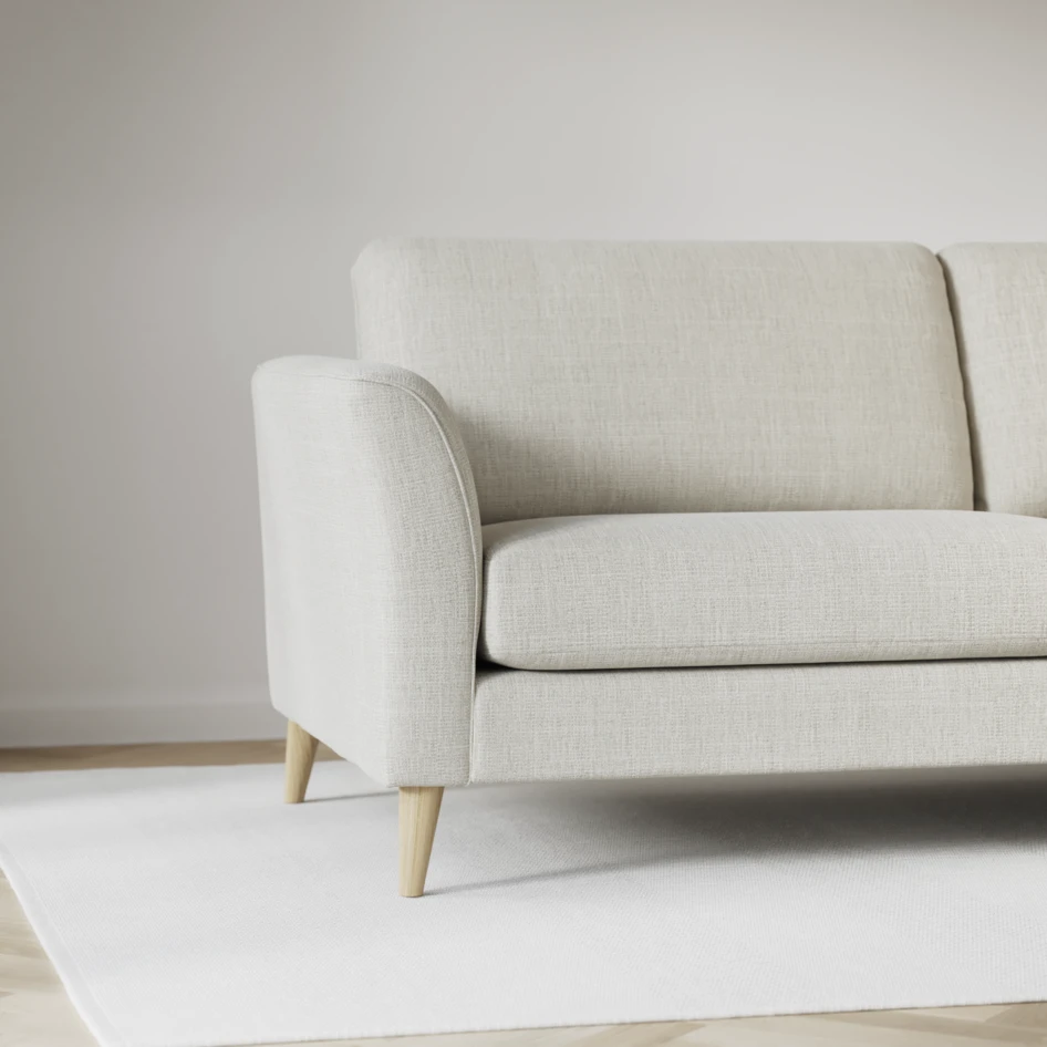 Bridge - 3-sits soffa svängd - Beige