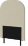 Roma Family slät - Sänggavel, 90-180 cm - Beige