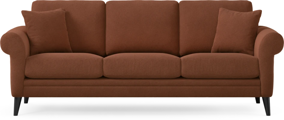 Eden - 3-sits soffa - Orange