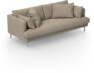 Harper - 3-sits soffa, hel dyna - Beige