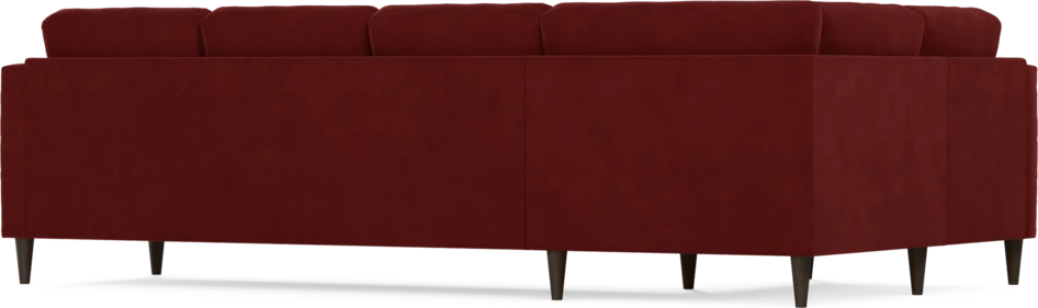 Eden - Hörnsoffa, 1+3-sits - Röd