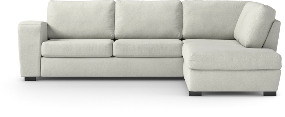 Friday - 2,5-sits soffa med divan höger - Vit