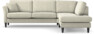 Eden - 2,5-sits soffa med divan - Beige