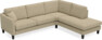 Eden - 2,5-sits soffa med divan - Beige
