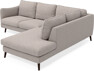 Madison - 2-sits soffa med divan höger - Beige