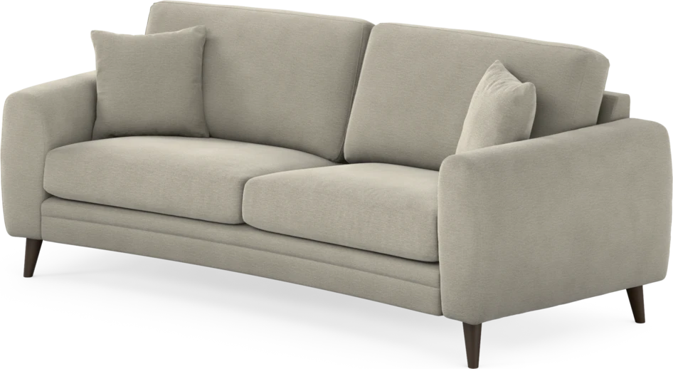 Eden - 2,5-sits soffa svängd - Brun