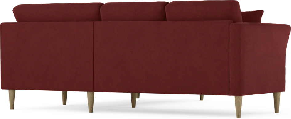 Eden - Hörnsoffa, 2+2-sits - Röd