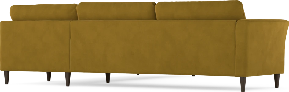 Bridge - Hörnsoffa, 3+3-sits - Gul