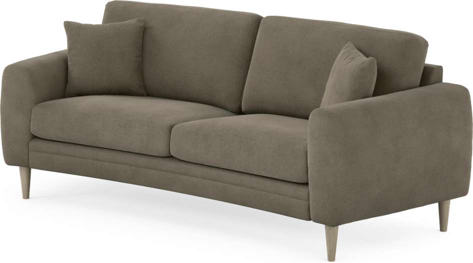 Eden - 2,5-sits soffa svängd - Beige