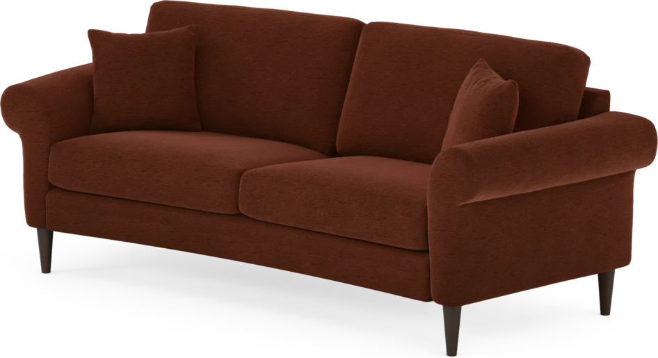 Eden - 2,5-sits soffa svängd - Orange
