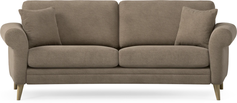 Eden - 2,5-sits soffa svängd - Brun