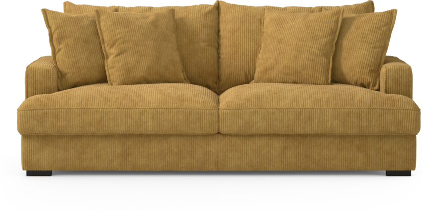 Mila - 3-sits soffa - Gul