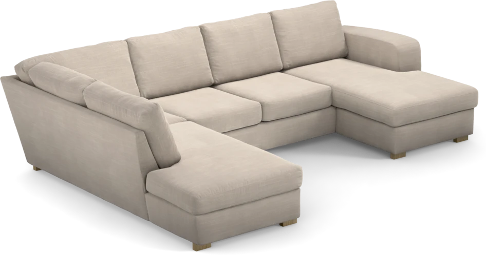 Friday - 3-sits soffa med divan vänster och schäslong höger - Beige