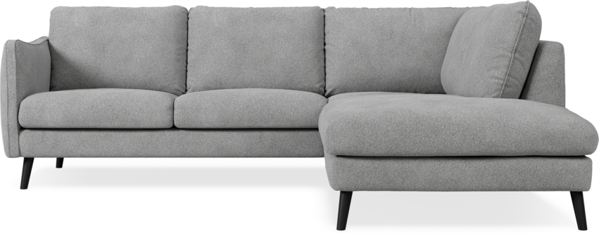 Madison - 2-sits soffa med divan höger - Vit