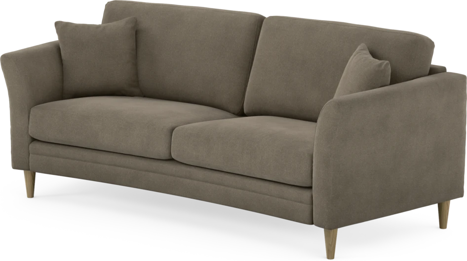 Eden - 2,5-sits soffa svängd - Beige