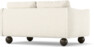 Madison Lux - 2-sits soffa - Vit
