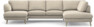 Madison Lux - 2-sits soffa med schäslong vänster och divan höger - Beige