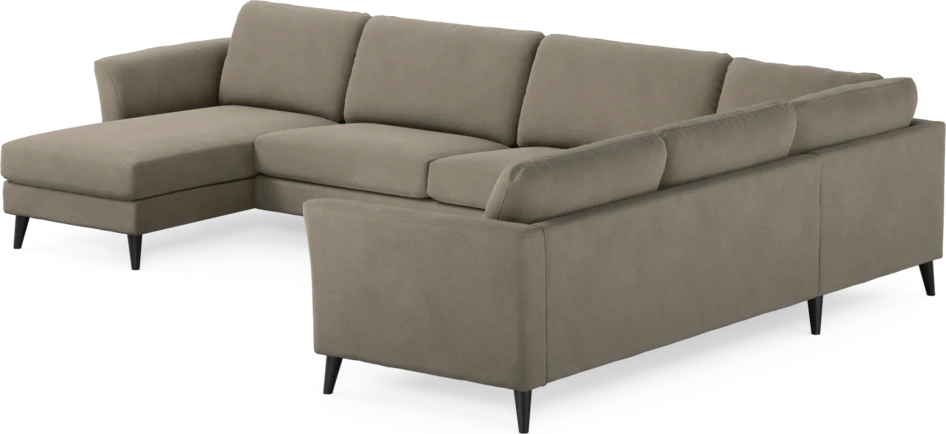 Bridge - Hörnsoffa, 3+2-sits med schäslong vänster - Beige