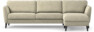 Bridge - 3-sits soffa med schäslong höger - Beige