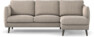 Madison - 2-sits soffa med schäslong höger - Beige