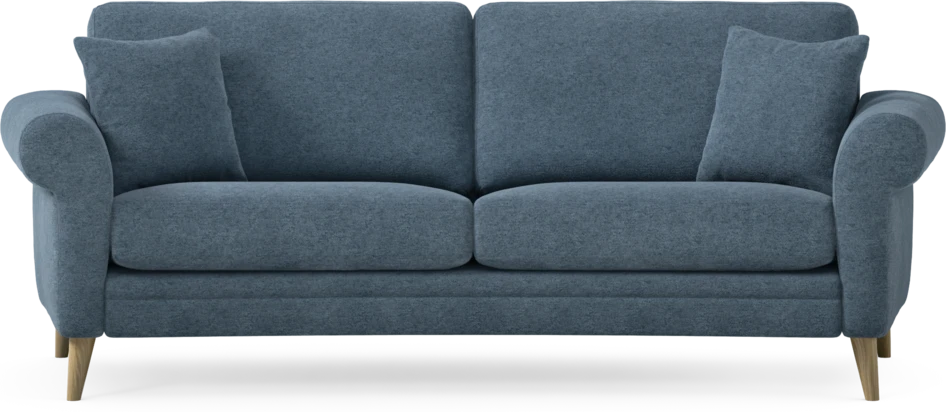 Eden - 2,5-sits soffa svängd - Blå